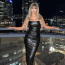 Vestido con tirantes para mujer de estilo europeo y americano