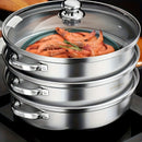 Stainless Steel Steamer Household Multi-layer Thickening