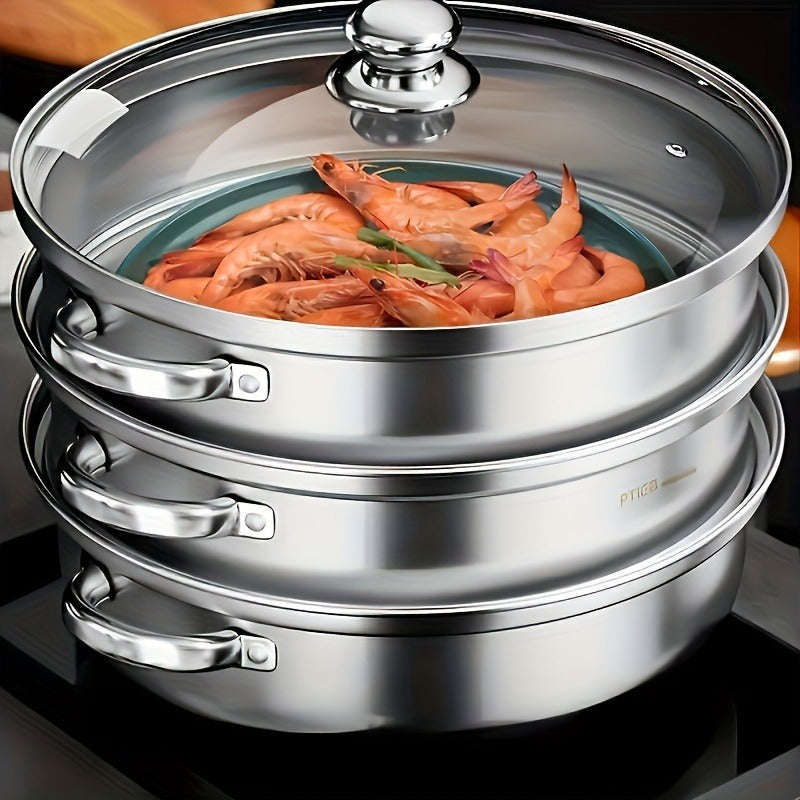 Stainless Steel Steamer Household Multi-layer Thickening