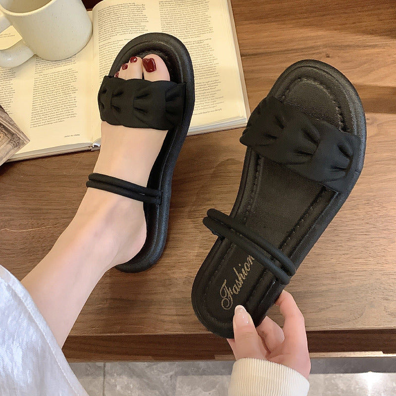 Open Toe Sandals Outdoor Non-slip Women's Flat Shoes