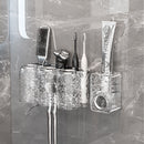 Wall-mounted Punch-free Automatic Toothpaste Dispenser Storage Box