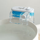 Raised Wooden Frame Ceramic Protection Cervical Spine Cat Bowl