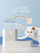 Cat Water Fountain Dog Water Fountain Flowing Non-Plug Electric Cat Drinking Water Dog Feeding Water Keep Dry Mouth Cat Bowl Pet Supplies