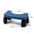 Thickened Toilet Seat Plastic Footpad Squatting Pit Footstool
