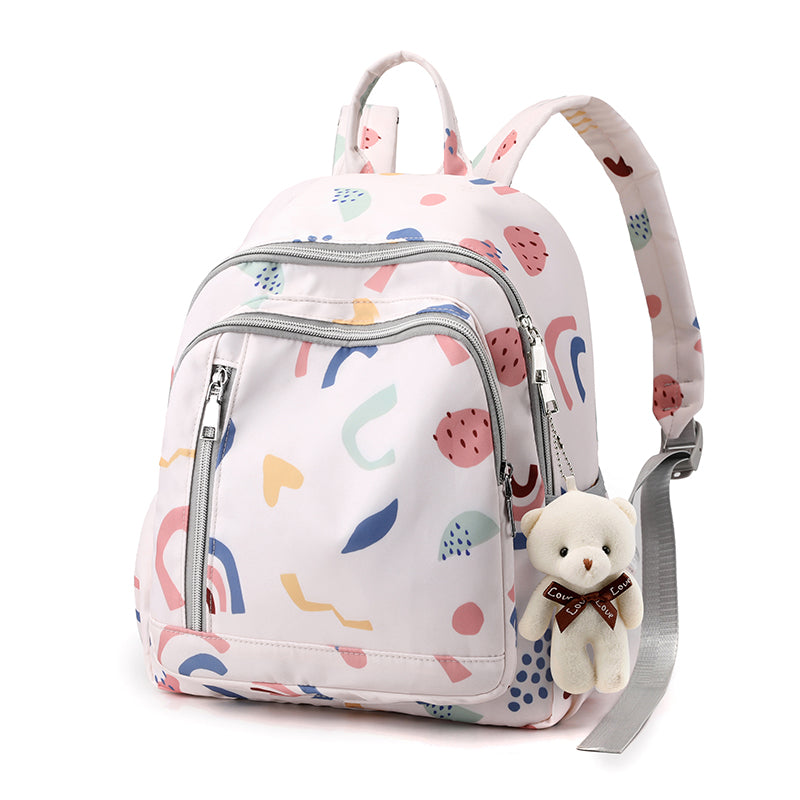 Mummy Bag Small and Medium Size Baby Diaper Bag Baby Mom with Baby Backpack for Going out Casual Backpack 2024 New Arrival Dry Wet Separation