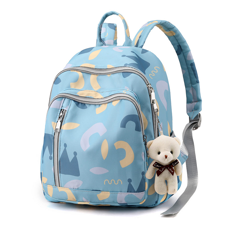 Mummy Bag Small and Medium Size Baby Diaper Bag Baby Mom with Baby Backpack for Going out Casual Backpack 2024 New Arrival Dry Wet Separation