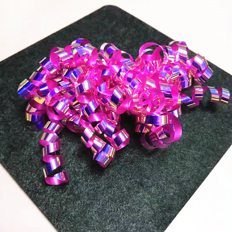 Cat Toy Cat Teaser DIY Material Cat Stick Homemade by Hand Laser Rain Silk Magic Color Ringing Paper Cat Toy Accessories