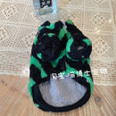 Cool Dog Clothes Winter Fleece-lined Cotton-Padded Jacket Teddy Bichon Small Size Dogs Pet Winter Clothing Thickened Cat Vest