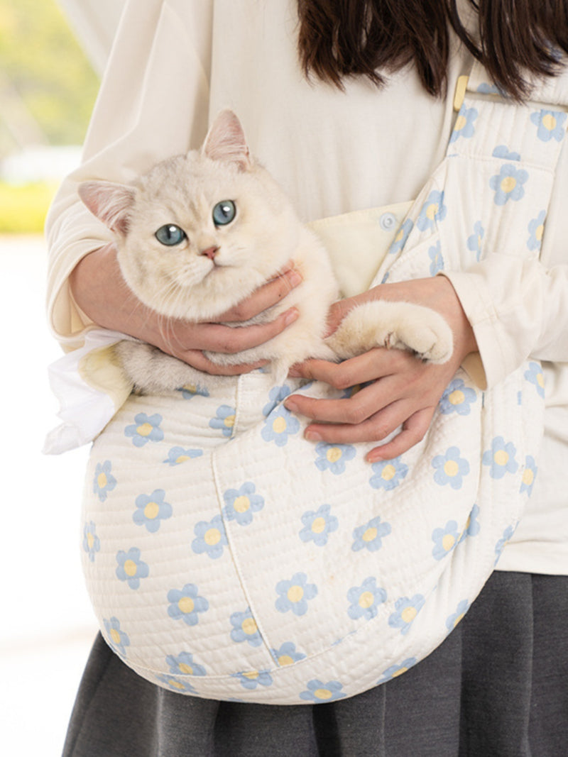 Cat Bag Single-Shoulder Bag Cat Bag Pet Travel Portable Bag Small Size Dogs Crossbody Bag Dog Bag Cat Diaper Bag