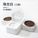 Cat Water Fountain Dog Water Fountain Flowing Non-Plug Electric Cat Drinking Water Dog Feeding Water Keep Dry Mouth Cat Bowl Pet Supplies