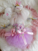 Palace Style Puppy Clothes Princess Skirt Dress Summer Thin Teddy Bichon Pettiskirt Pet Summer