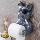 Cute Dog Toilet Tissue Box Toilet Chart Drum Rack
