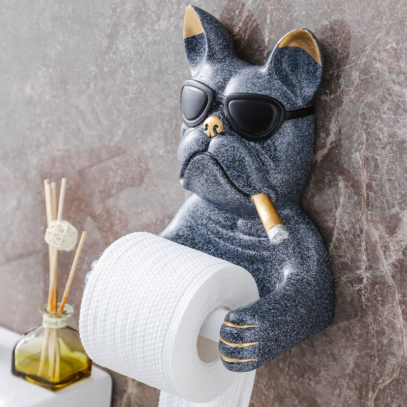 Cute Dog Toilet Tissue Box Toilet Chart Drum Rack