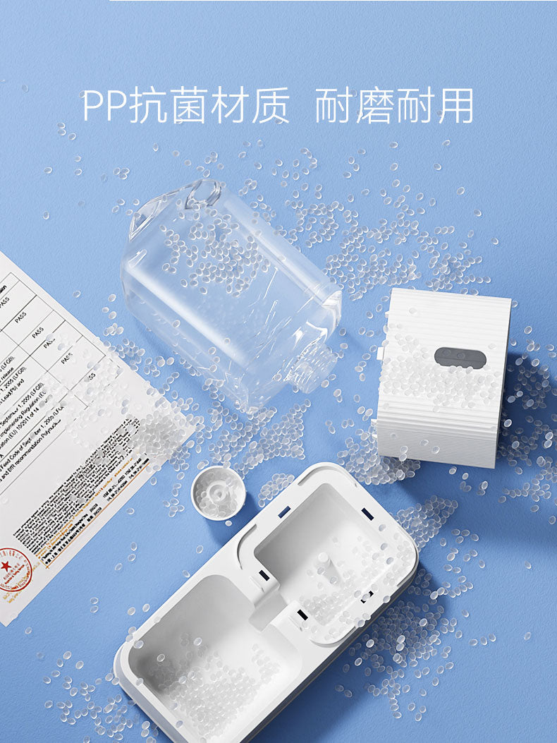 Cat Water Fountain Dog Water Fountain Flowing Non-Plug Electric Cat Drinking Water Dog Feeding Water Keep Dry Mouth Cat Bowl Pet Supplies