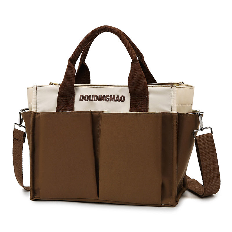 Handbags for Moms Shoulder Bag Baby Mom out Bag Messenger Bag Minimalist Casual Baby Diaper Bag 2024 Fashion