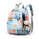 Mummy Bag Small and Medium Size Baby Diaper Bag Baby Mom with Baby Backpack for Going out Casual Backpack 2024 New Arrival Dry Wet Separation