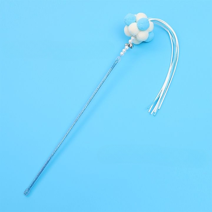 Tassel Long Brush Holder New Arrival Fairy Hair Ball Relieving Stuffy Cat Teaser