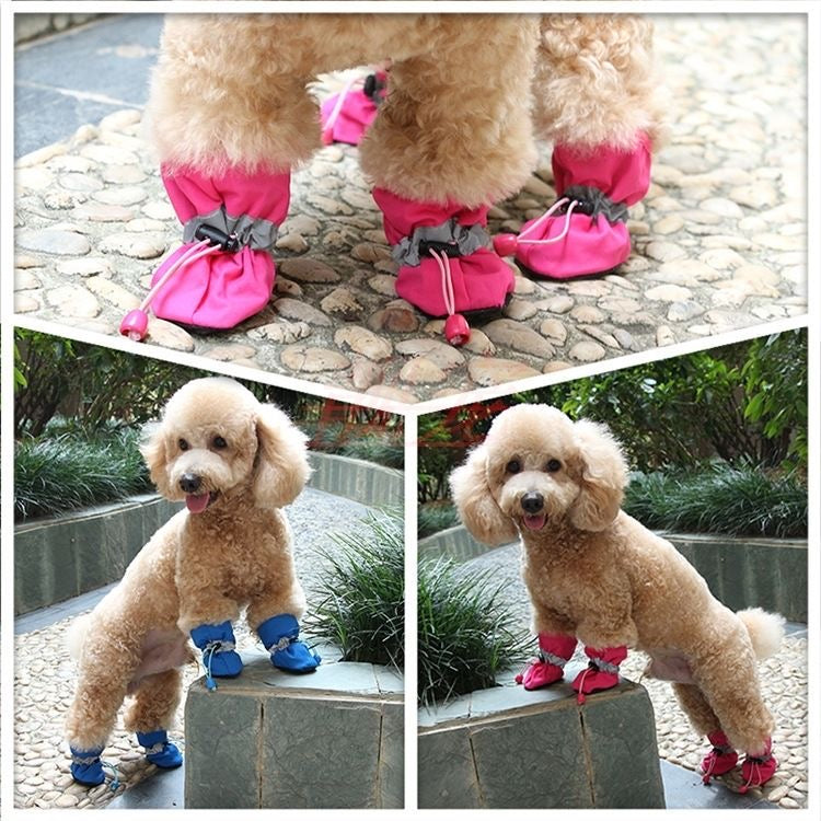 Puppy Winter Bichon Pomeranian Heattech Dog Shoes