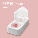 Cat Water Fountain Dog Water Fountain Flowing Non-Plug Electric Cat Drinking Water Dog Feeding Water Keep Dry Mouth Cat Bowl Pet Supplies