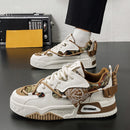 New Men's Versatile Casual Shoes Thick-soled Non-slip