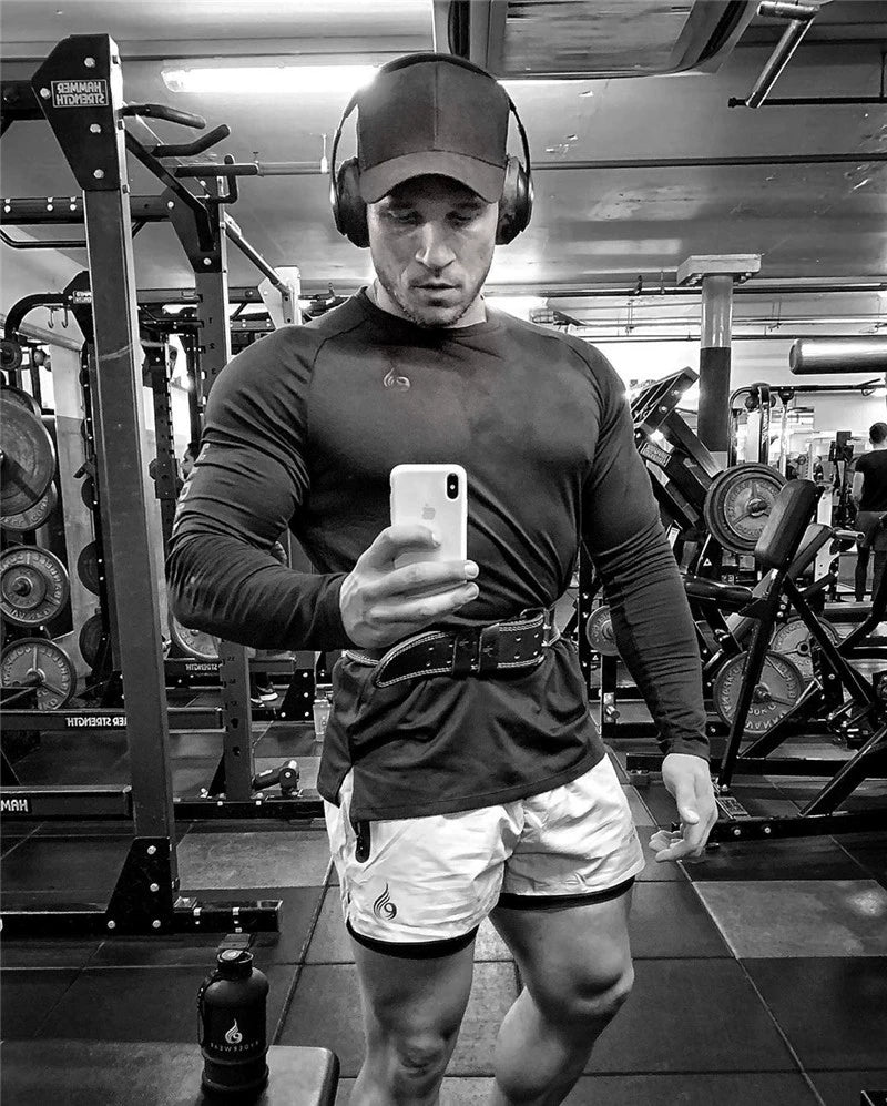 Half Length Muscle Brothers Fitness Anti-Exposure Shorts