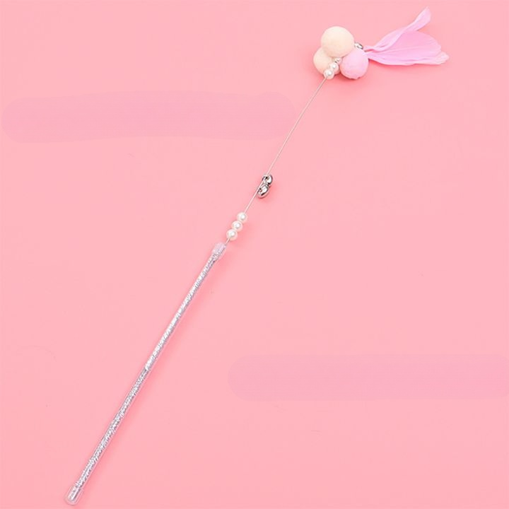 Tassel Long Brush Holder New Arrival Fairy Hair Ball Relieving Stuffy Cat Teaser