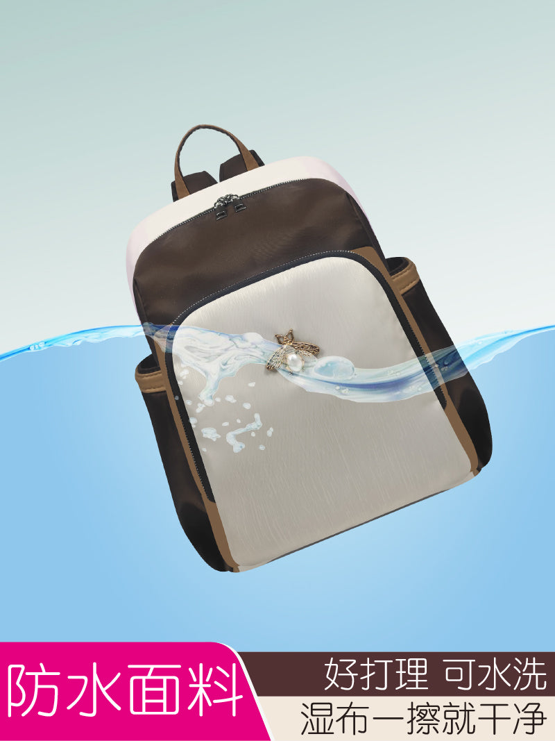 Mummy Bag Female 2024 New Arrival Small Size out Baby Wrap Backpack Lightweight Fashion Multifunctional Mom Bag Baby Diaper Bag