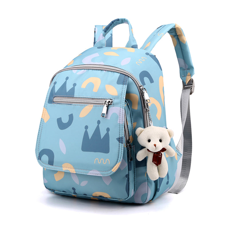 Mummy Bag Small and Medium Size Baby Diaper Bag Baby Mom with Baby Backpack for Going out Casual Backpack 2024 New Arrival Dry Wet Separation