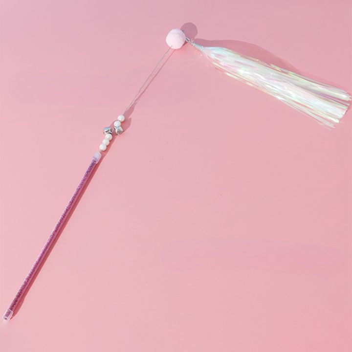 Tassel Long Brush Holder New Arrival Fairy Hair Ball Relieving Stuffy Cat Teaser