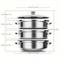 Stainless Steel Steamer Household Multi-layer Thickening