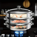 Stainless Steel Steamer Household Multi-layer Thickening