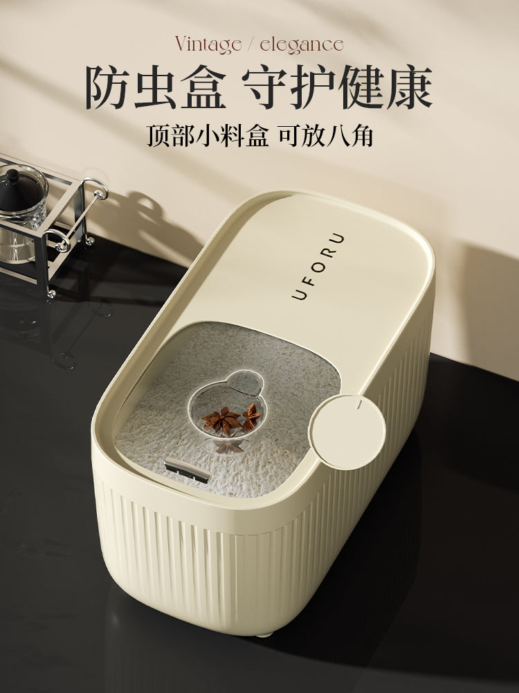 Cat Food Storage Bucket Pet Food Sealed Insect-Proof Moisture-Proof Storage Box Cat Food Storage Tank Dog Food Grain Bucket