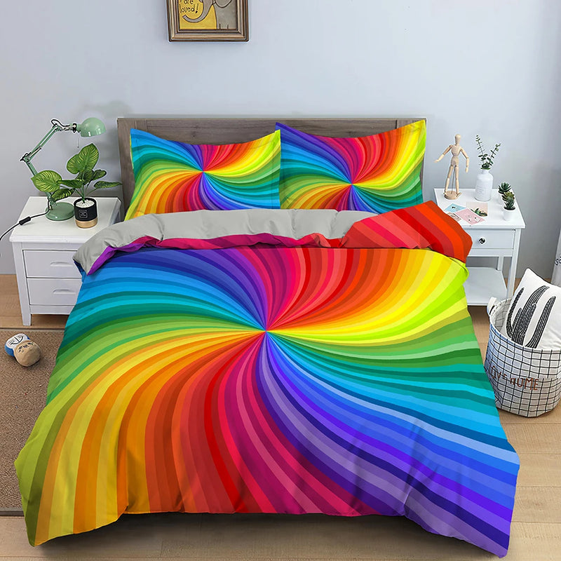 3D Bedding Suit Quilt Cover Pillowcase