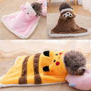 Dog Cloak Fall and Winter Heattech Small and Medium-Sized Dogs Teddy/Pomeranian Pet Thick Night-Robe Cat Cloak Blanket Mattress