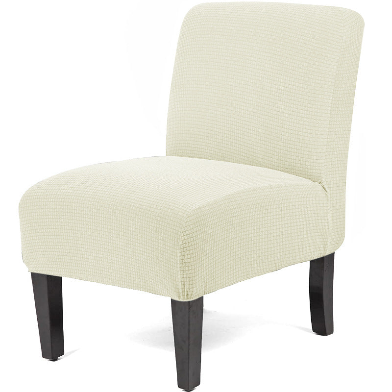 Solid Color Stretch Thick Full-body Single Chair Cover
