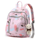 Mummy Bag Small and Medium Size Baby Diaper Bag Baby Mom with Baby Backpack for Going out Casual Backpack 2024 New Arrival Dry Wet Separation