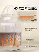 Beineng Mummy Baby Diaper Bag Outdoor Heating Insulation Lightweight 2024 New Arrival Large Capacity Multifunctional Backpack