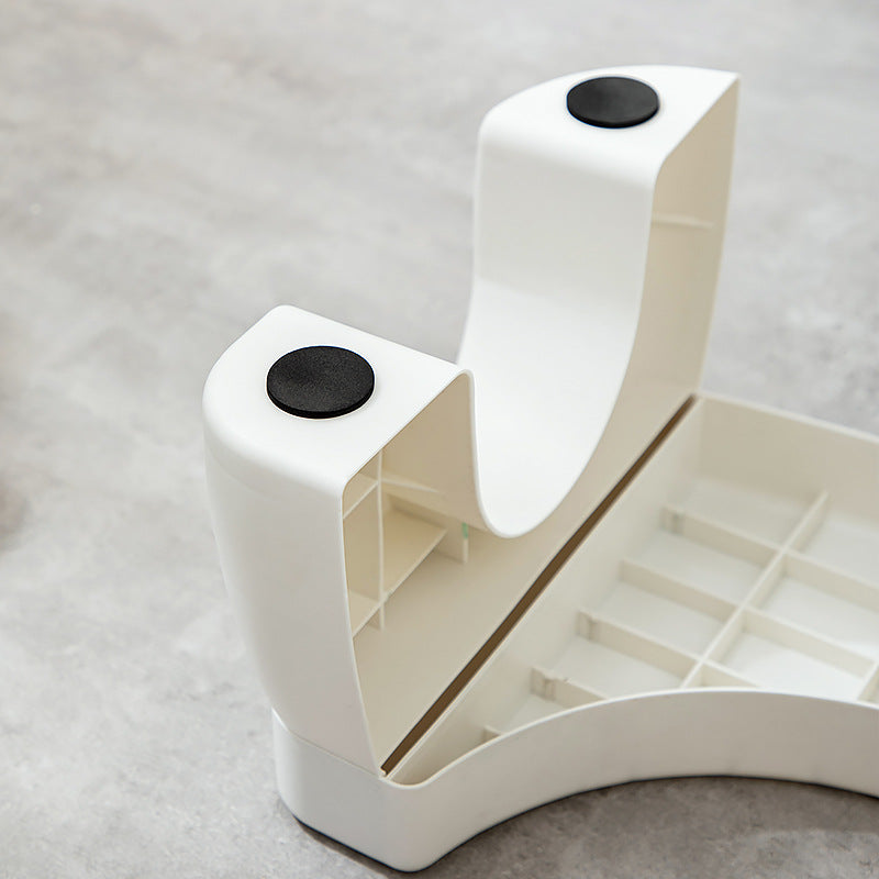 Thickened Toilet Seat Plastic Footpad Squatting Pit Footstool