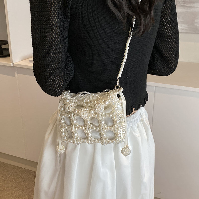 Pearl Mini High-grade One-shoulder Crossbody Bag