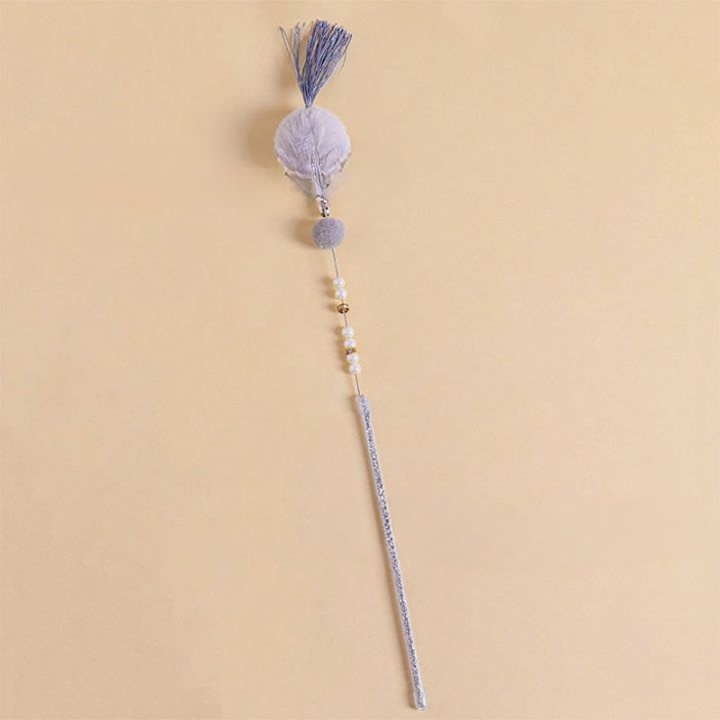 Tassel Long Brush Holder New Arrival Fairy Hair Ball Relieving Stuffy Cat Teaser