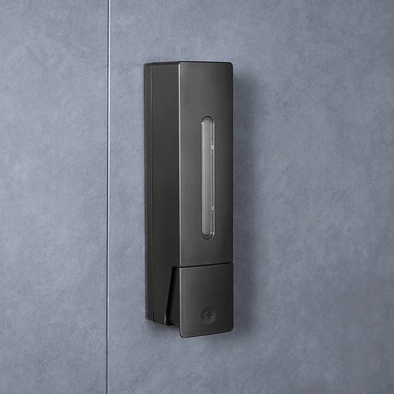 Wall-mounted Punch-free Hair & Body Shampoo Box Press Soap Dispenser