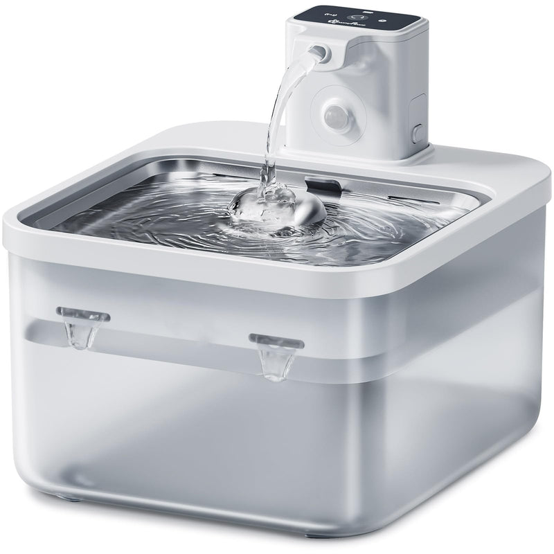 Intelligent Self-circulating Rechargeable Wireless Induction Pet Dog Water Dispenser