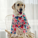 Large Dog Clothes Spring & Fall Thin Labrador Golden Retriever Thin Shirt Internet Celebrity Pet Dog Clothes Cute