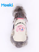 Mokipet Teddy Yorkshire Dog Spring and Autumn Clothes 2025 Pet Schnauzer Small Size Dogs Cat Bottoming Shirt