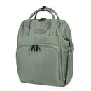 Qminica 2025 Official Website Summer New Super Lightweight Mummy Bag Shoulder Large Capacity Japanese Style Ladieswear Mother and Baby Bag