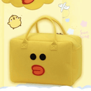Cartoon Bag Travel Bag Storage Hand Bag Large Capacity Kids Luggage Bag Trolley Case Luggage Bag Felt Bag Lightweight
