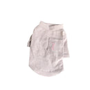 Teddy Cotton Striped Pocket Base Shirt Bichon Pet