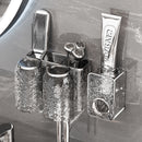 Wall-mounted Punch-free Automatic Toothpaste Dispenser Storage Box