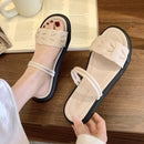 Open Toe Sandals Outdoor Non-slip Women's Flat Shoes
