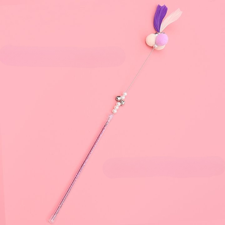 Tassel Long Brush Holder New Arrival Fairy Hair Ball Relieving Stuffy Cat Teaser